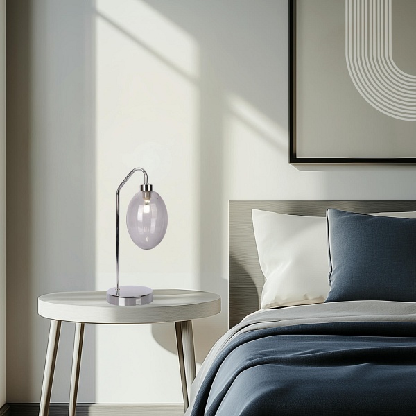 Lampa Stołowa Lukka 1 Chabrowy Candellux