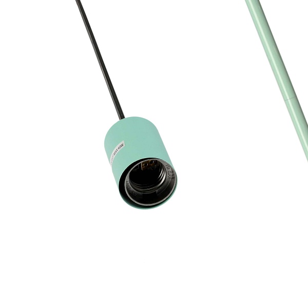 Walk Lampa Podłogowa Czarny+Zielony 1X40W E27 Candellux