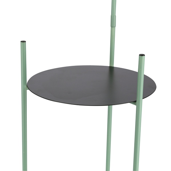 Walk Lampa Podłogowa Czarny+Zielony 1X40W E27 Candellux