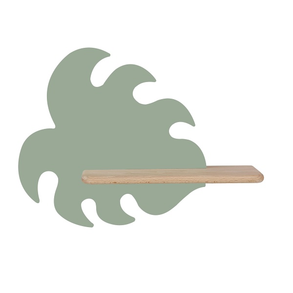 Monstera Lampa Kinkiet 5W Led 4000K Iq Kids Zielony Candellux