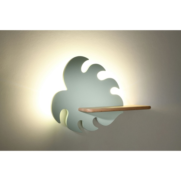 Monstera Lampa Kinkiet 5W Led 4000K Iq Kids Zielony Candellux