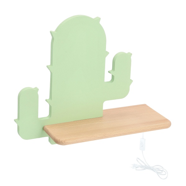 Cactus 1 Lampa Kinkiet 4W Led 4000K Iq Kids Z Przew Zielony Candellux