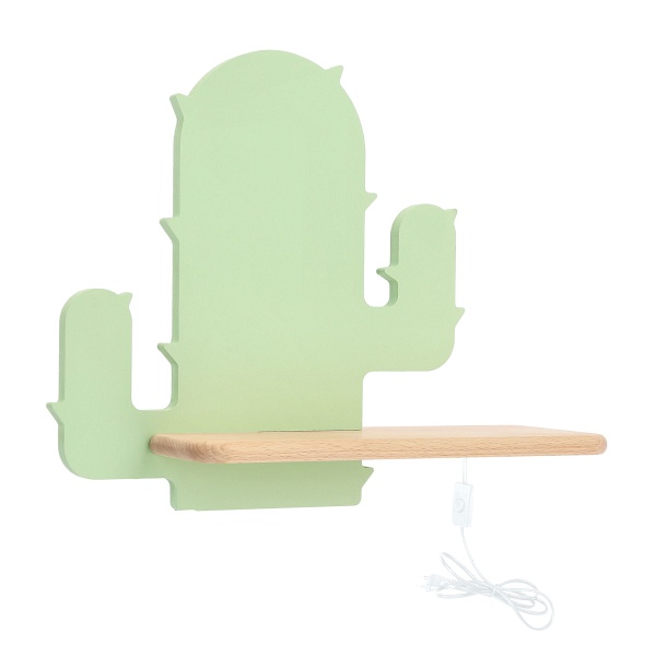 Cactus 1 Lampa Kinkiet 4W Led 4000K Iq Kids Z Przew Zielony Candellux