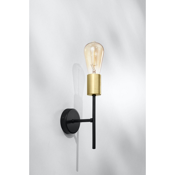 Crespilo Lampa Kinkiet Czarny 1X40 E27 Candellux