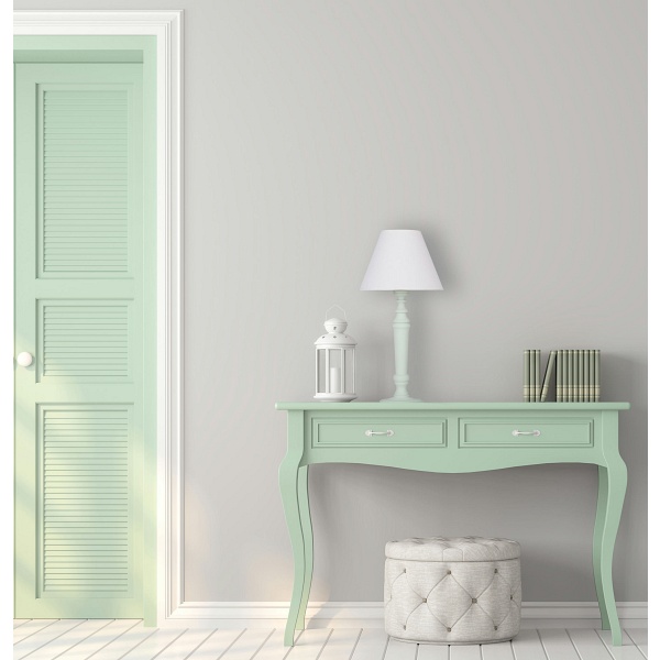 Pastellio Lampa Gabinetowa Miętowy 1X40 E14 Abażur Biały Candellux
