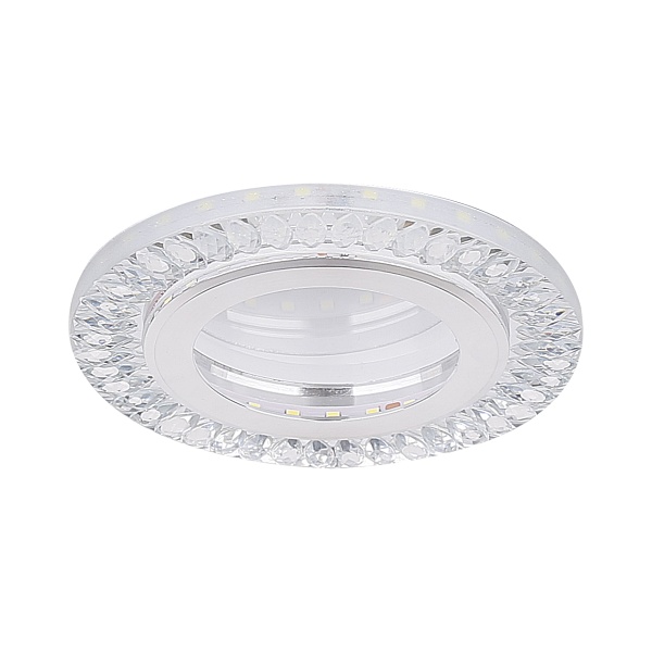 Ssp-29 Al/Tr Lampa Stropowa Srebrny 2X5W Led 6500K Klosz Bezbarwny Candellux