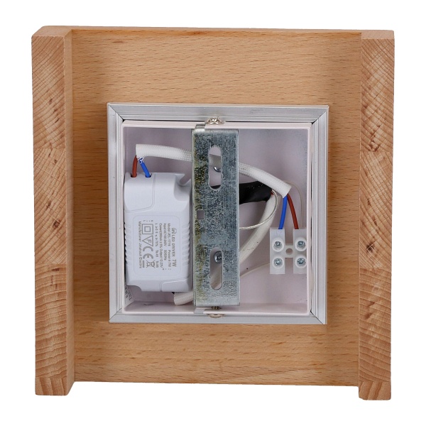 Marc Lampa Kinkiet Drewniany 1X6W Led 4000K Candellux