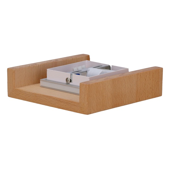 Marc Lampa Kinkiet Drewniany 1X6W Led 4000K Candellux