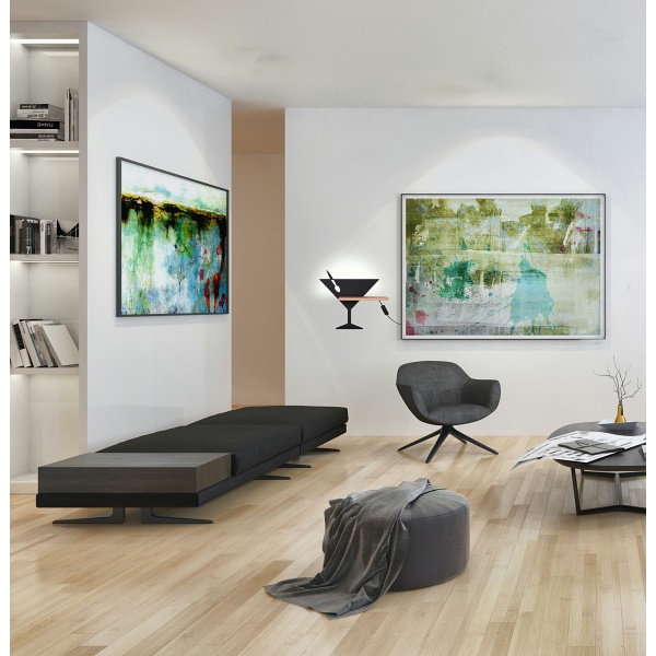 Piccolo Lampa Kinkiet 4W Led 4000K Iq Kids Z Przewodem Czarny Candellux