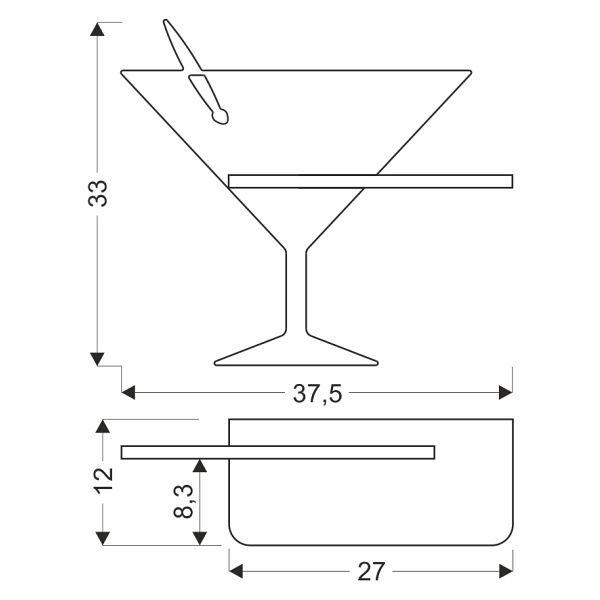 Piccolo Lampa Kinkiet 4W Led 4000K Iq Kids Z Niebieski Candellux