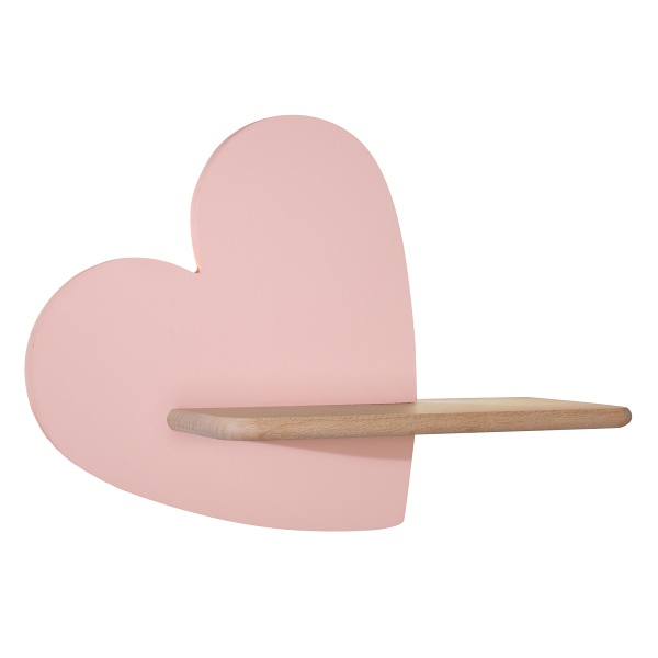 Heart Lampa Kinkiet 5W Led 4000K Iq Kids Różowy Candellux