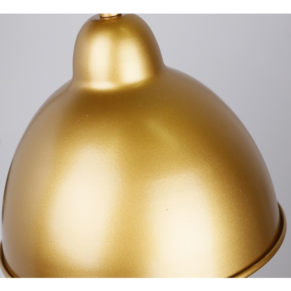 Truck Lampa Kinkiet Czarny+Złoty 1X40W E27 Klosz Złoty Candellux