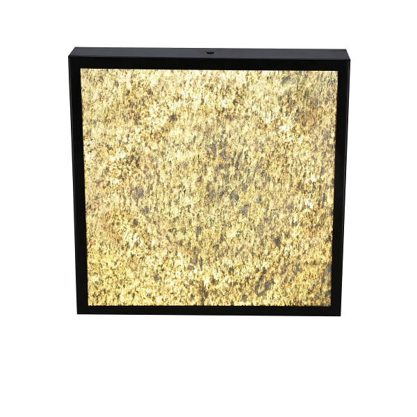 Luxan Lampa Sufitowa Czarny 28W Led 4000K Fornir Golden Candellux