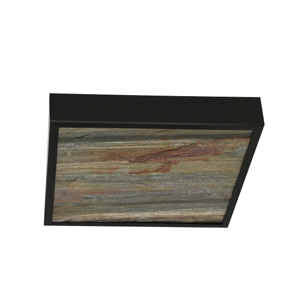 Luxan Lampa Sufitowa Czarny 28W Led 4000K Fornir Forest Candellux