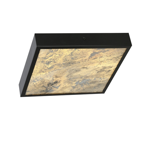 Luxan Lampa Sufitowa Czarny 28W Led 4000K Led Fornir S.white Candellux