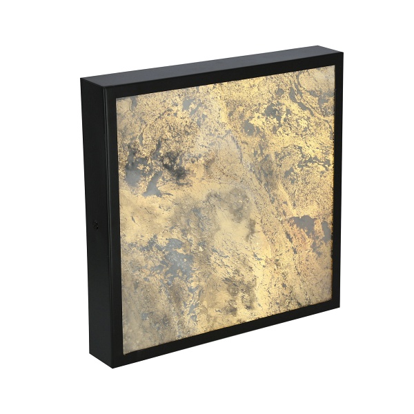 Luxan Lampa Sufitowa Czarny 28W Led 4000K Led Fornir S.white Candellux