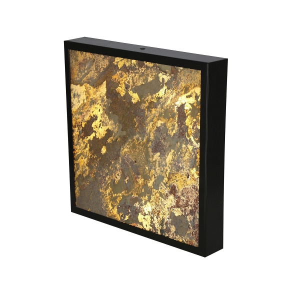 Luxan Lampa Sufitowa Czarny 28W Led 4000K Fornir Indian Autumn Candellux