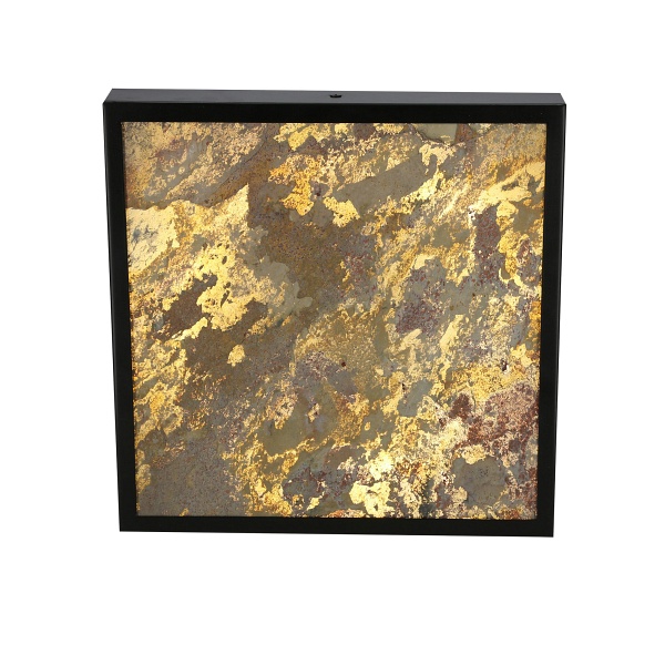 Luxan Lampa Sufitowa Czarny 28W Led 4000K Fornir Indian Autumn Candellux