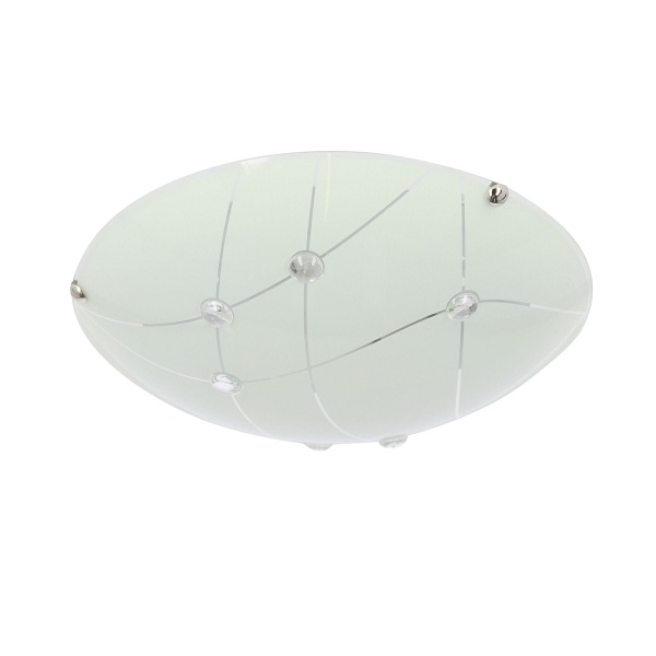 Duca Lampa Sufitowa Plafon 30 1X60W E27 Transparent Candellux