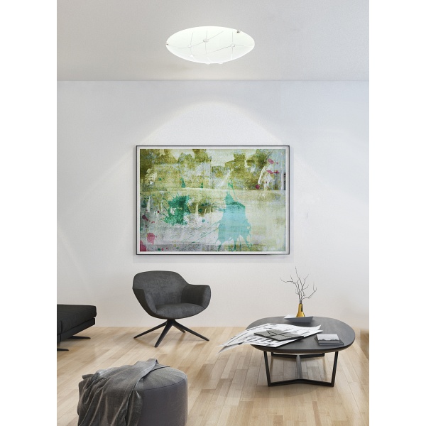 Duca Lampa Sufitowa Plafon 30 1X60W E27 Transparent Candellux