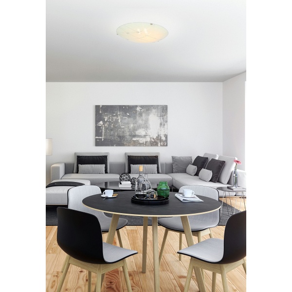 Duca Lampa Sufitowa Plafon 30 1X60W E27 Transparent Candellux