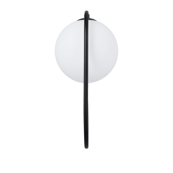 Cordel Kinkiet 1X28W G9 Ring Czarny Candellux