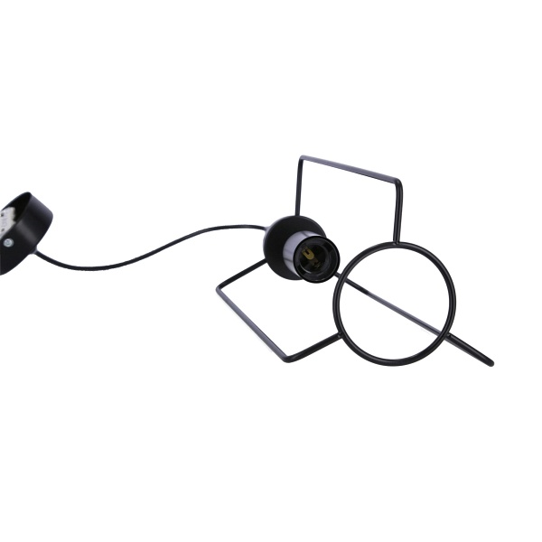 Cord Lampa Wisząca Czarny 1X40W E27 Candellux