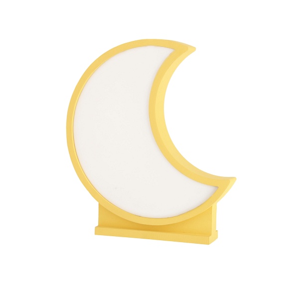 Moon Lampa Stołowa 12W Led 3000K Iq Kids Złoty Candellux