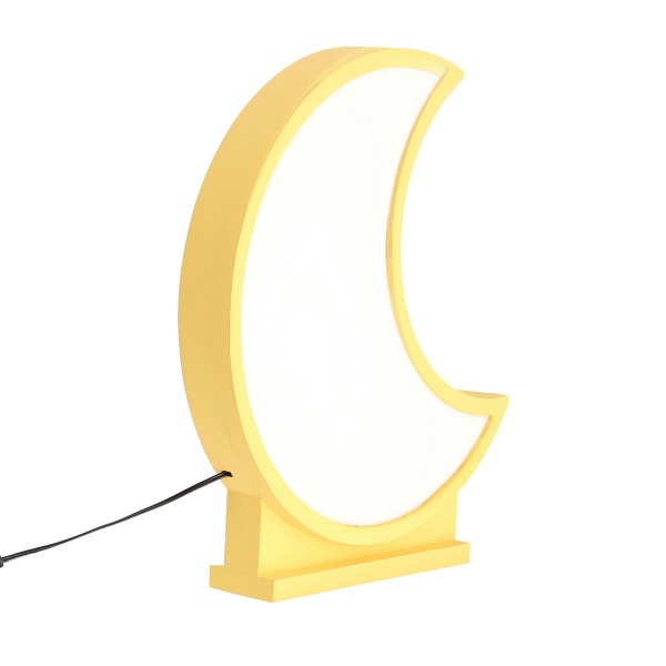 Moon Lampa Stołowa 12W Led 3000K Iq Kids Złoty Candellux