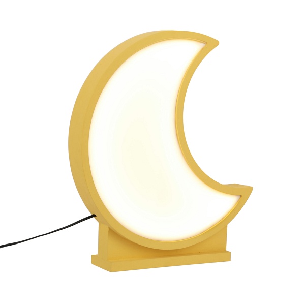 Moon Lampa Stołowa 12W Led 3000K Iq Kids Złoty Candellux