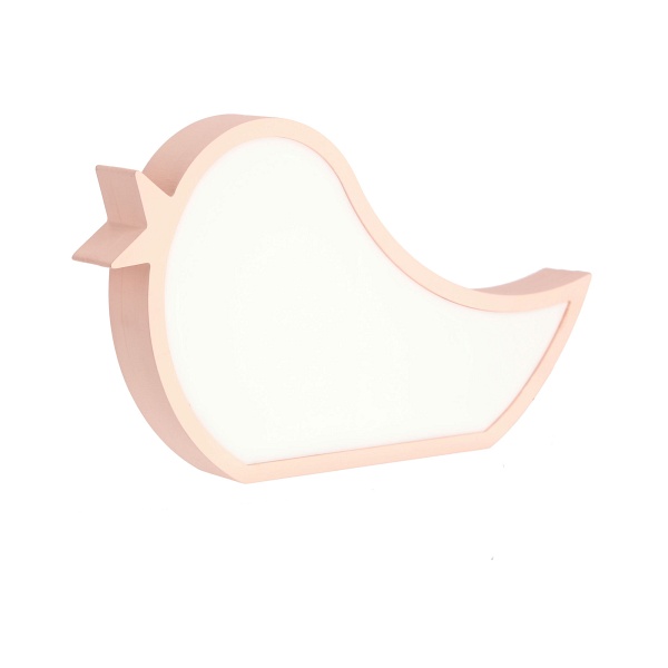Bird Lampa Stołowa 12W Led 3000K Iq Kids Różówy Candellux