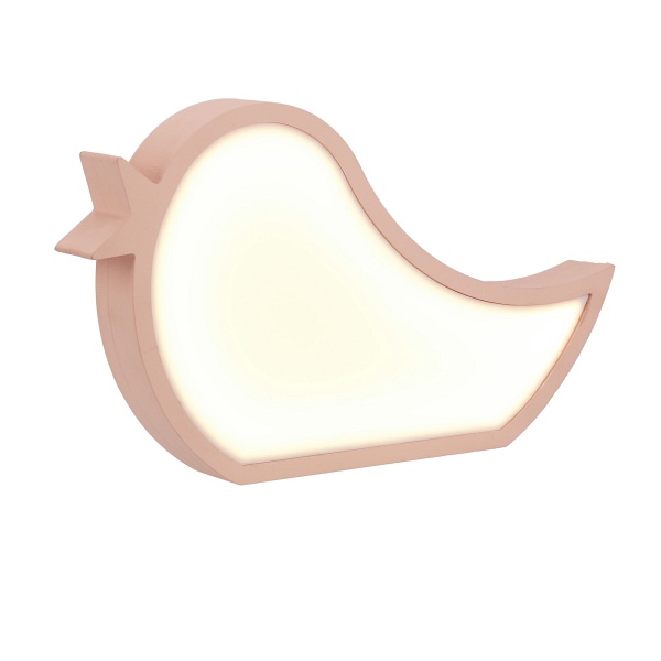Bird Lampa Stołowa 12W Led 3000K Iq Kids Różówy Candellux