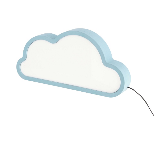 Cloud Lampa Stołowa 11W Led 3000K Iq Kids Niebieski Candellux