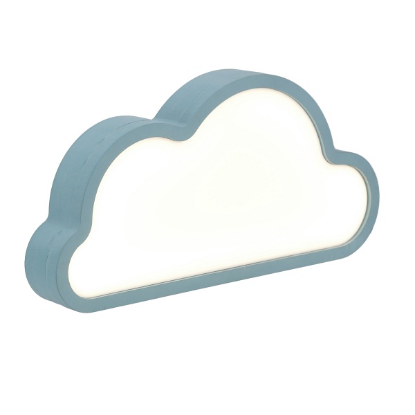 Cloud Lampa Stołowa 11W Led 3000K Iq Kids Niebieski Candellux