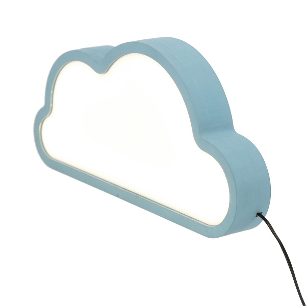 Cloud Lampa Stołowa 11W Led 3000K Iq Kids Niebieski Candellux
