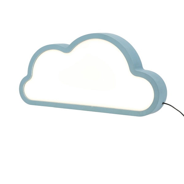 Cloud Lampa Stołowa 11W Led 3000K Iq Kids Niebieski Candellux
