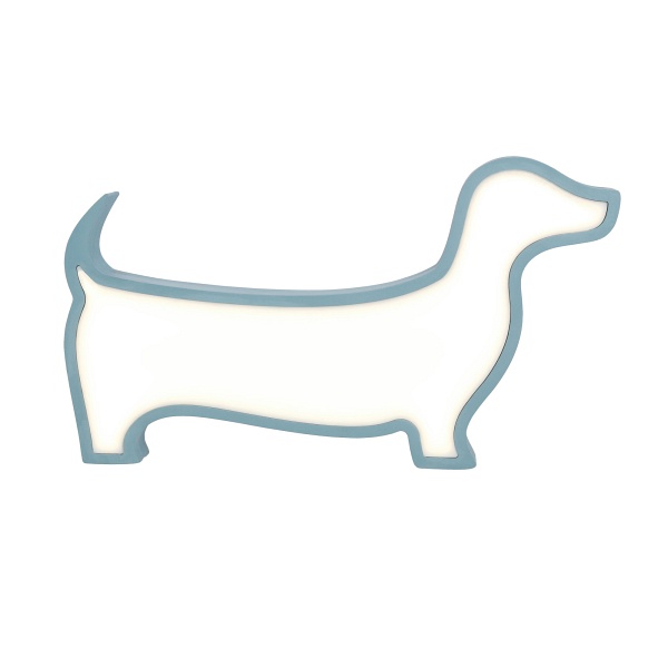 Dog Lampa Stołowa 12W Led 3000K Iq Kids Niebieski Candellux