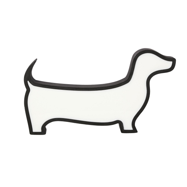 Dog Lampa Stołowa 12W Led 3000K Iq Kids Czarny Candellux