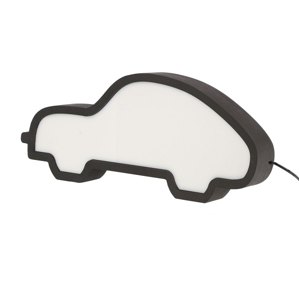 Car Lampa Stołowa 11W Led 3000K Iq Kids Czarny Candellux