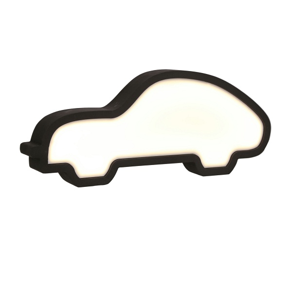 Car Lampa Stołowa 11W Led 3000K Iq Kids Czarny Candellux