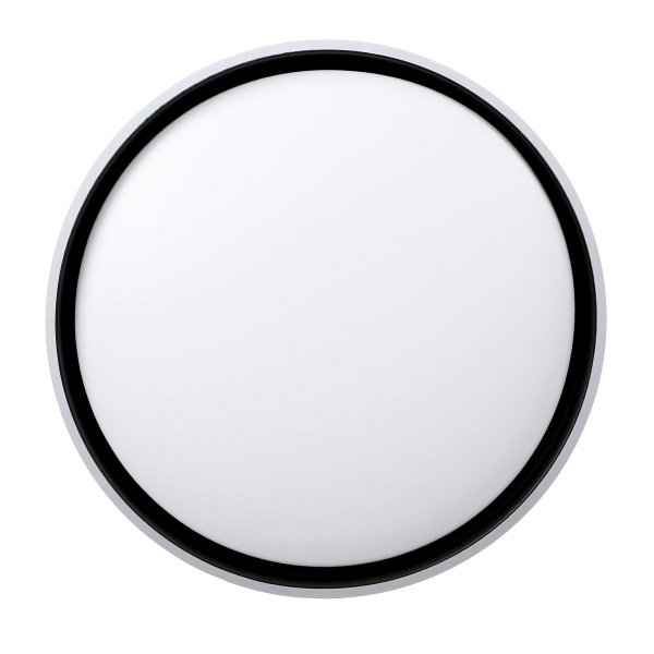 Florida Lampa Sufitowa Plafon Biały+Czarny 24W Led 39 Cm Klosz Biały Candellux