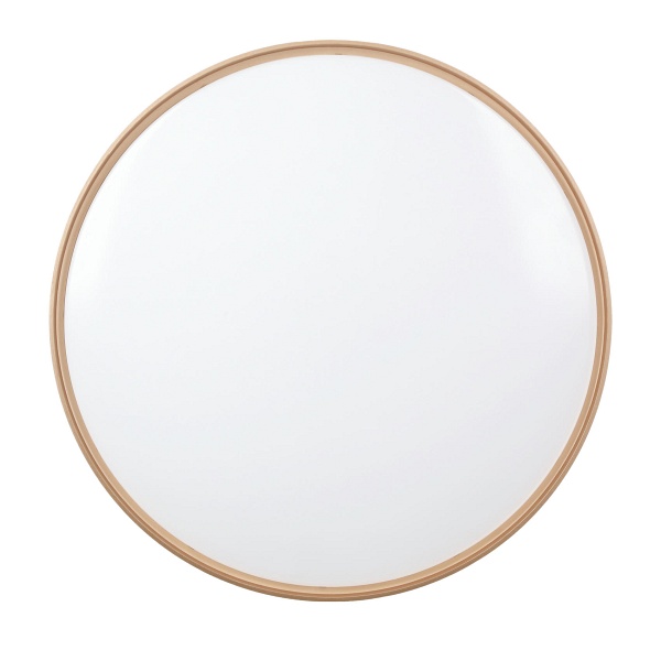 Montana Lampa Sufitowa Plafon Biały+Złoty 24W Led 40 Cm Klosz Biały Candellux