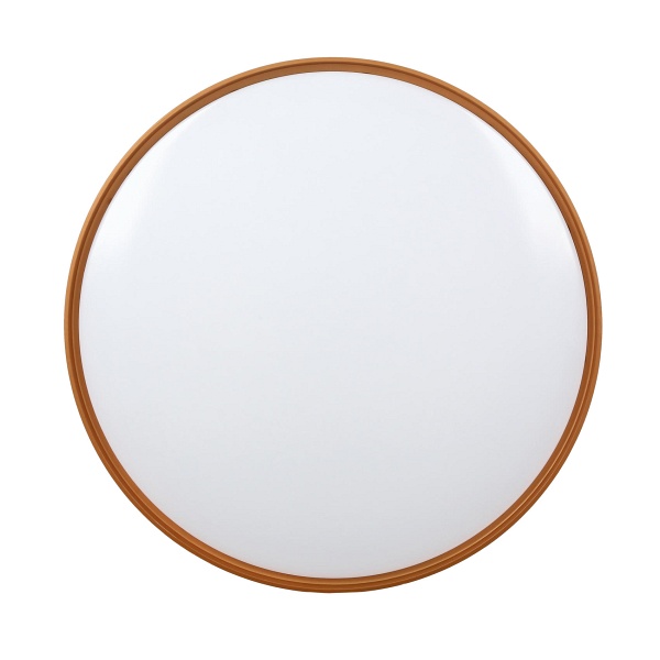 Montana Lampa Sufitowa Plafon Czarny+Biały+Złoty 24W Led 40 Cm Klosz Biały Candellux