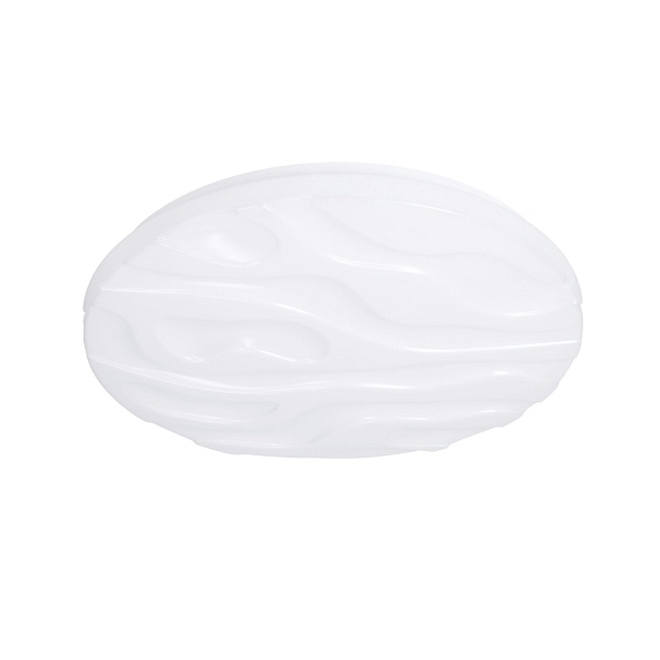 Nevada Lampa Sufitowa Plafon Biały 24W Led 38,5 Cm Klosz Biały Efect Sky Candellux