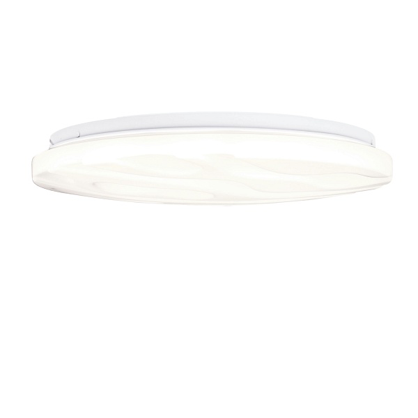 Nevada Lampa Sufitowa Plafon Biały 24W Led 38,5 Cm Klosz Biały Efect Sky Candellux