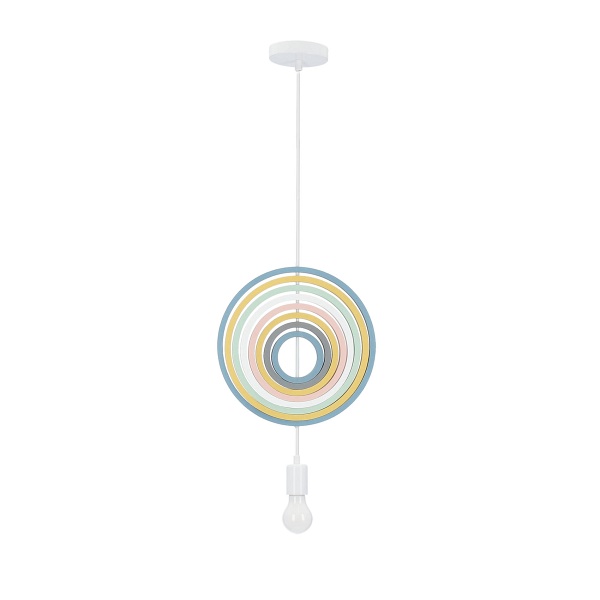 Hoops 8 Lampa Wisząca 1X20W E27 Iq Kids Mix Kolor Candellux
