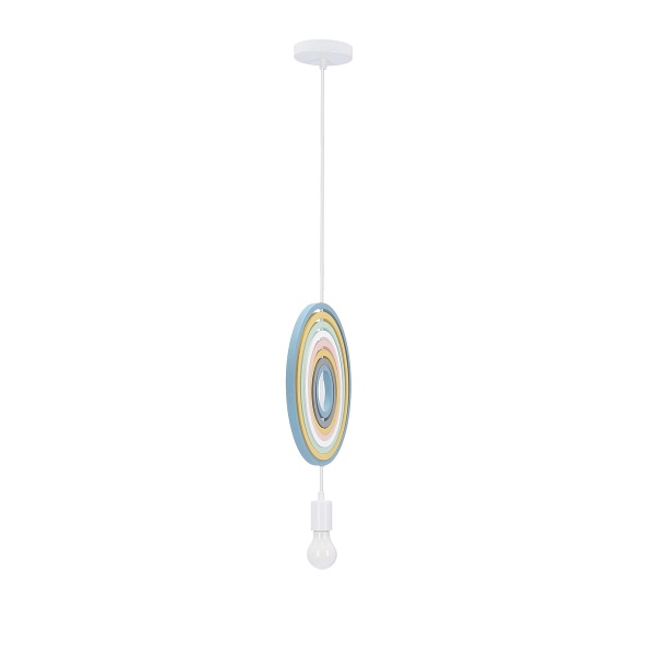 Hoops 8 Lampa Wisząca 1X20W E27 Iq Kids Mix Kolor Candellux
