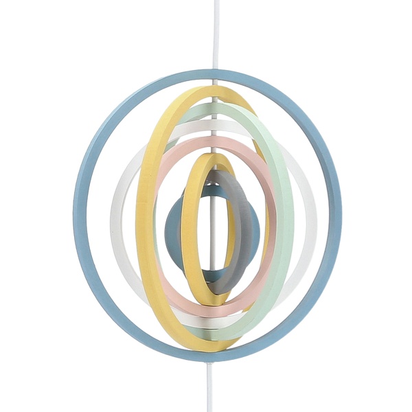 Hoops 8 Lampa Wisząca 1X20W E27 Iq Kids Mix Kolor Candellux