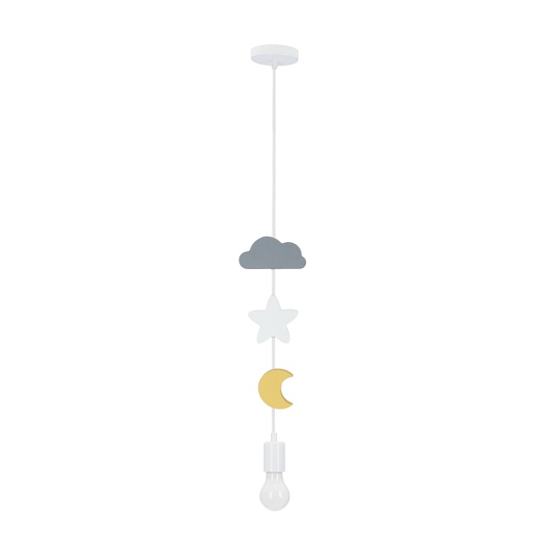 Moon Sc Lampa Wisząca 1X20W E27 Iq Kids Mix Kolor Candellux