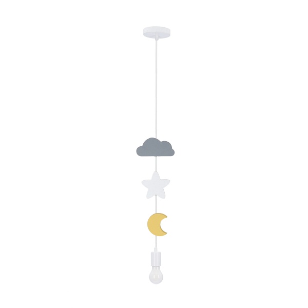 Moon Sc Lampa Wisząca 1X20W E27 Iq Kids Mix Kolor Candellux